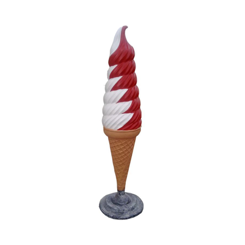 Decorative Chocolate Ice Cream Statue Sculpture Garden Decoration Statues New